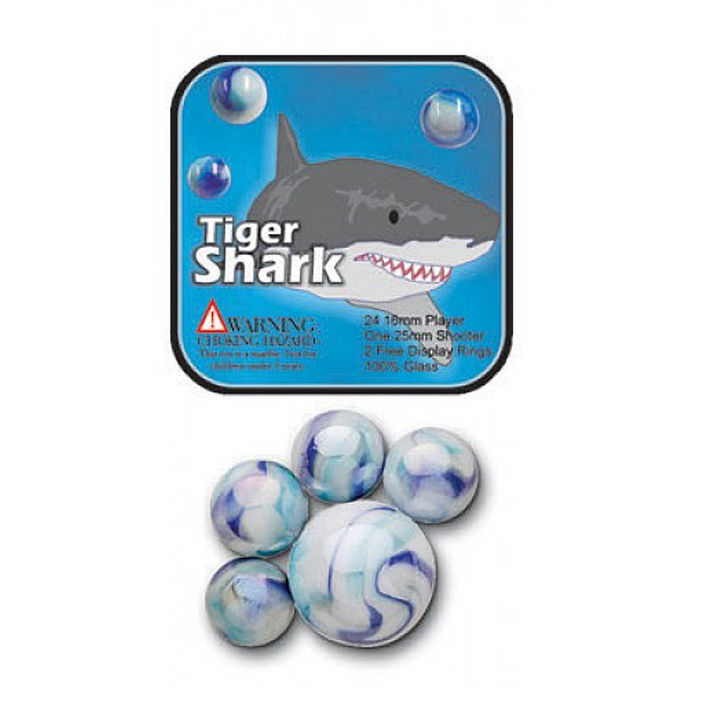 Tiger Shark Pattern Marble